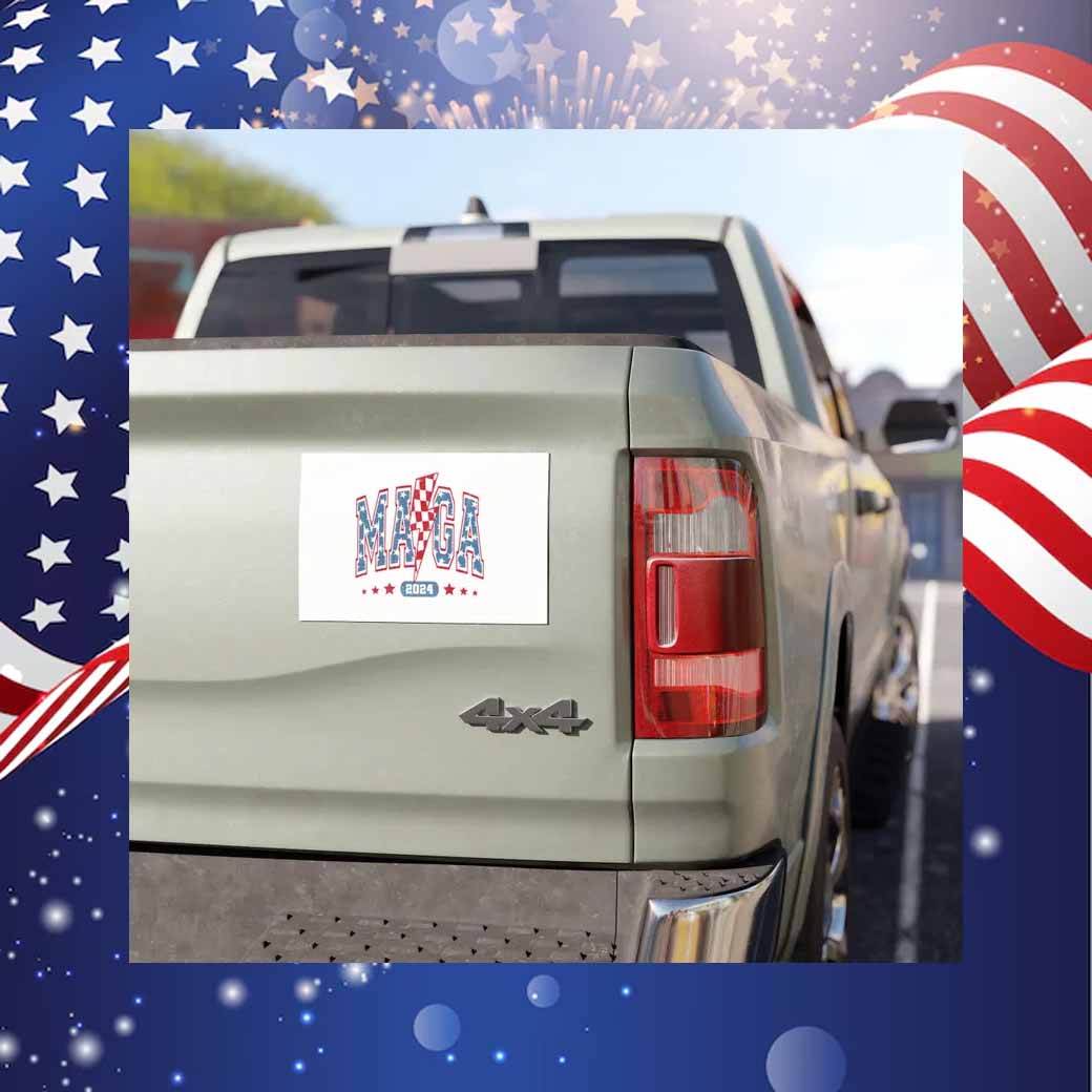 Trump Vance Maga 2024 Car Magnet