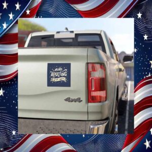 Trump Vance Make Adullting Great Again Car MagnetTrump Vance Make Adullting Great Again Car Magnet