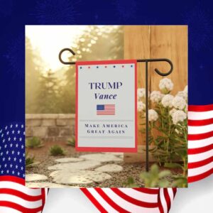 Trump Vance Make America Great Again Garden Flag