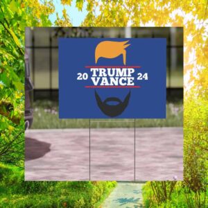 Trump Vance President Lawn Yard Sign