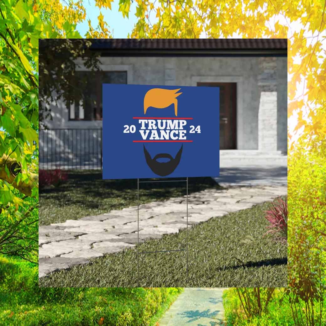 Trump Vance President Lawn Yard Sign