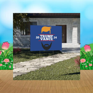 Trump Vance Republican Election Yard Sign Make America Great Again Presidential Election Yard Sign