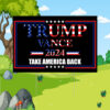 Trump Vance USA 2024 Yard Sign: Take America Back