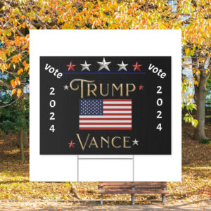 Trump Vance Yard Sign