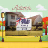 Trump Vance Yard Sign, Presidential Sign