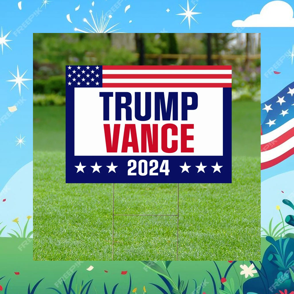 Trump Vance Yard Signs