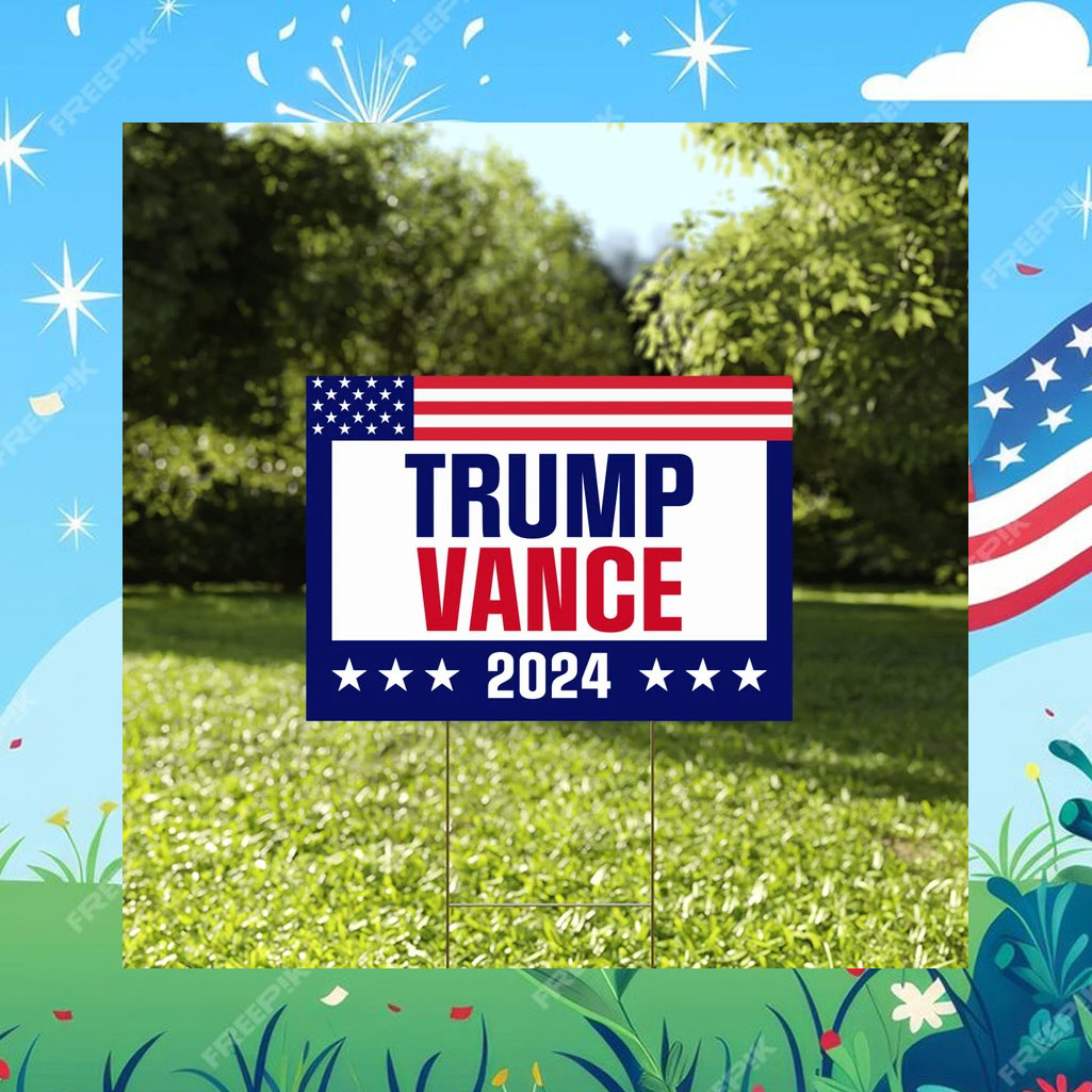 Trump Vance Yard Signs
