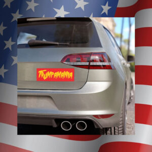 Trumpamania 2024 Vinyl Car Magnet