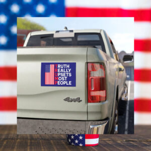 Truth Really Upsets Most People Car Magnet