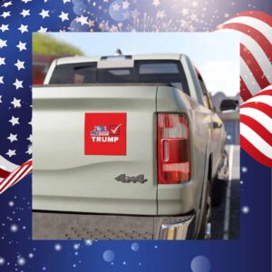 US Election Vote Trump President Car Magnet