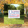 Unite America 2024 Yard Sign Trump Vance Yard Sign