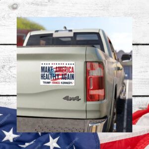 Vintage Make America Healthy Again Car Magnetic Bumper Sticker