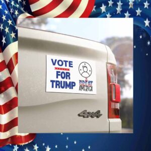 Vote For Trump Great America Car Magnet