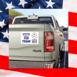 Vote For Trump Great America Trump 2024 Car Magnet