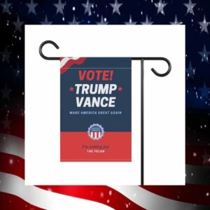 Vote Trump Vance Make America Geat Again Flag