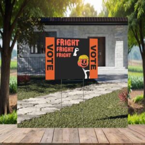 Vote Trump Vance, Trump Fight Fight Fight For America Yard Sign