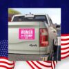 Women For Trump 2024 Car Magnet