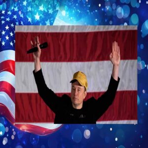 2024 Elon Musk Vote President Donald Trump MAGA Gold Hat