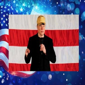 2024 Elon Musk Vote President Donald Trump MAGA Gold Hat