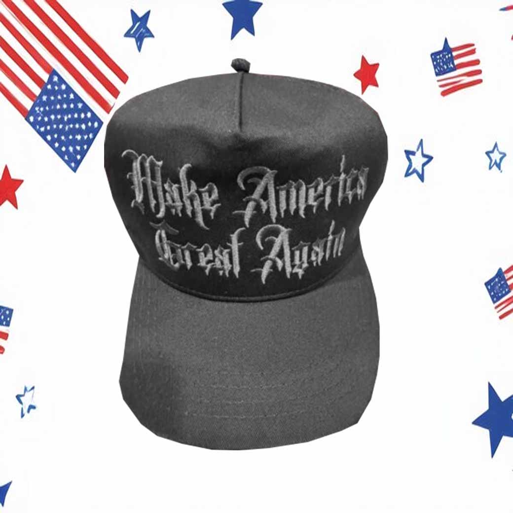 2024 President Donald Trump Dark Gothic Make America Great Again Hat