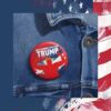 Back Stronger Than Ever Trump Button