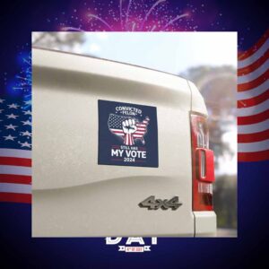 Convicted Felon Still Has My Vote Trump Vance Car Magnet