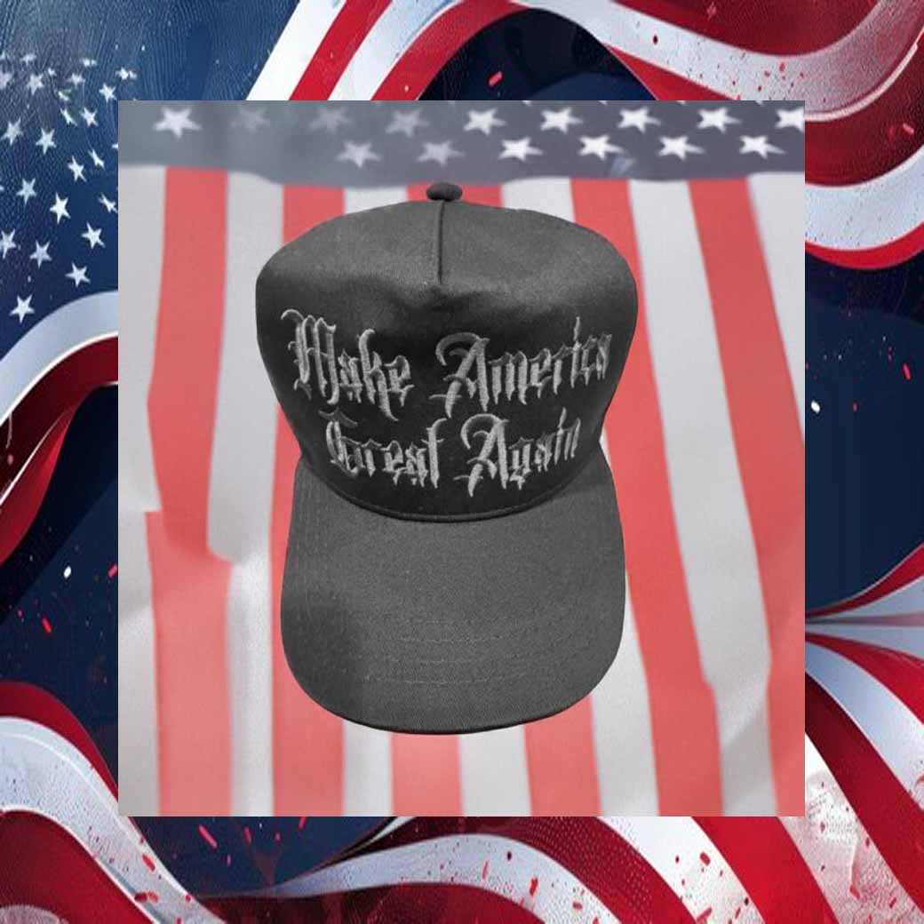 Dark Gothic MAGA 2024 Hat