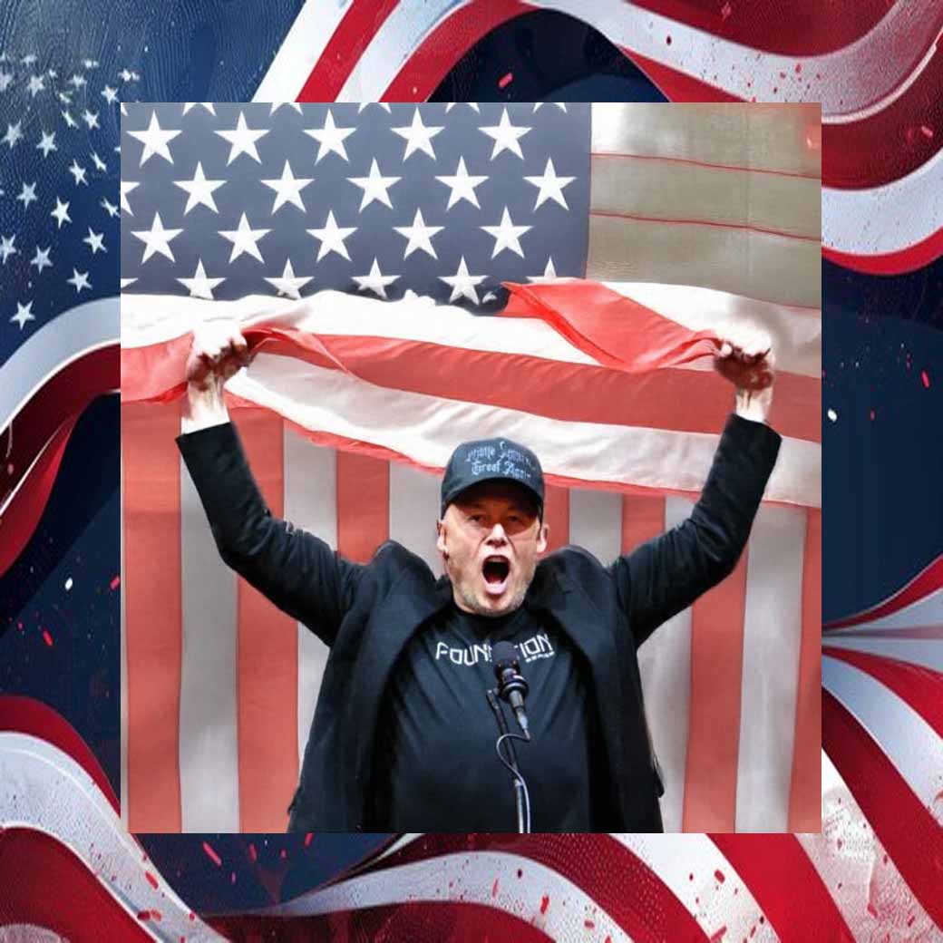 Dark Gothic MAGA 2024 Hat
