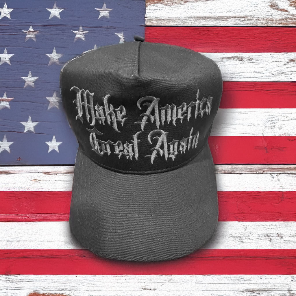 Dark Gothic MAGA cap