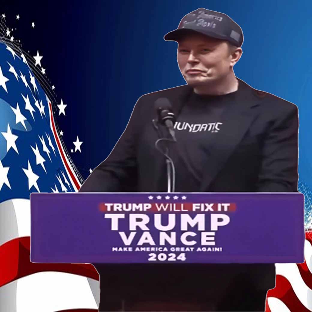 Dark Gothic Make America Great Again Trump President '24 Hat