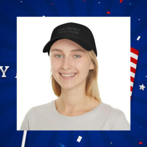 Dark MAGA Cap make America great again Elon Trump