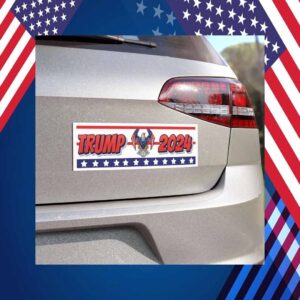Donald Trump 2024 Bumper Car Magnet