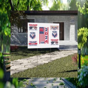 Donald Trump 2024 Slogans Yard Sign