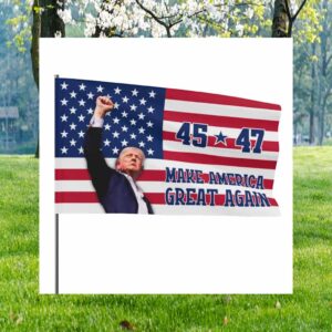 Donald Trump Make America Great Again Flag