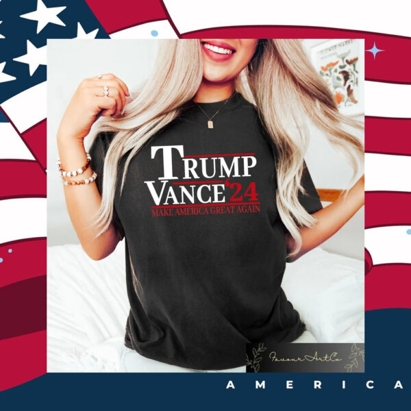 Trump Vance 24 , Never Surrender Donald Trump Shirt