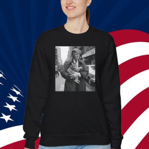 Donald Trump and Cat in NYC T-Shirt