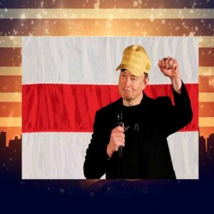 Elon Musk 24' Vote Donald Trump Make America Great Again Gold Hat