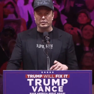 Elon Musk Dark Gothic MAGA hat