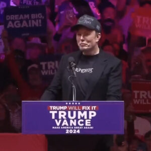 Elon Musk Dark Gothic MAGA hat
