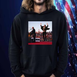 Elon Musk Is Literally Jumping For Joy To Support Donald Trump Shirt