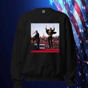 Elon Musk Is Literally Jumping For Joy To Support Donald Trump Shirt