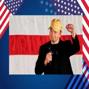Elon Musk Vote Donald Trump MAGA 2024 Gold Hat