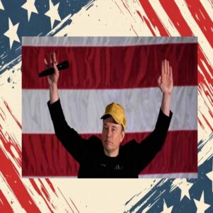 Elon Musk Vote President Donald Trump MAGA Gold Hat