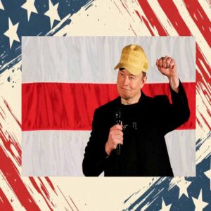 Elon Musk Vote President Donald Trump MAGA Gold Hat