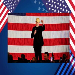 Elon Musk Vote President Donald Trump Make America Great Again 2024 Gold Hat