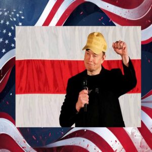 Elon Musk Vote President Donald Trump Make America Great Again Gold Hat