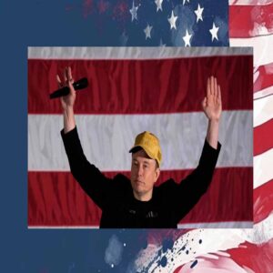 Elon Musk Vote President Trump MAGA 2024 Gold Hat