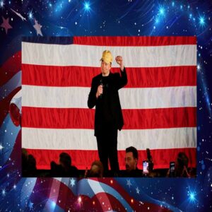 Elon Musk Vote President Trump Make America Great Again Gold Hat