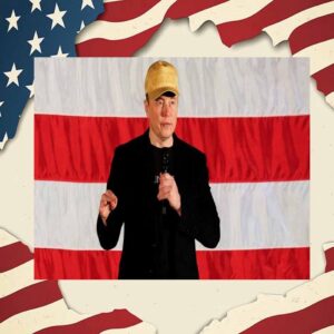 Elon Musk Vote President Trump Vance MAGA 2024 Gold Hat