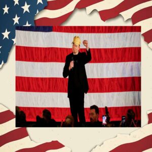 Elon Musk Vote President Trump Vance MAGA 2024 Gold Hat